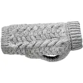 Feel Active Wool Braid -koiran neule, sumunharmaa