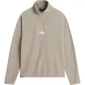 The North Face M Glacier 1/4 Zip - Embroidered Logo - Beige - S