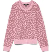 Vero Moda Neuletakki 'VMNEWKAI' roosa / pitaija