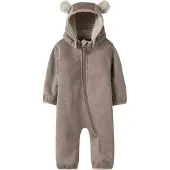 Name it Nbnmada08 Suit Solid Fo - Grey - 62-68
