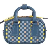 Dudu Toys Woven Käsilaukku Nahka 20.5 cm Sininen