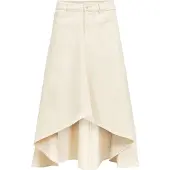 Object Objpixie Mw Midi Skirt 145 - Cream - 36