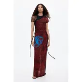 Desigual Mekko punainen / musta