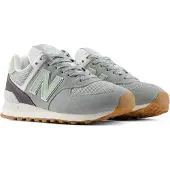 New Balance for woman. W574V2_LI 574 grey sneakers (38), Flat, Laces, Casual