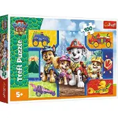 Trefl PAW PATROL Palapeli Ryhmä Hau, 100 palaa