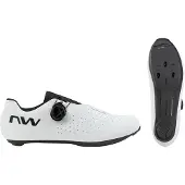 Northwave Sonic Plus Wide -pyöräilykengät race valkoinen/musta