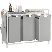 Vasagle Pyykinkori, VASAGLE, 92,5x33x72 cm, Pigeon Grey