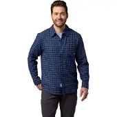 Marmot Rush Creek Lightweight Flannel LS Hickory Nut Plaid - L