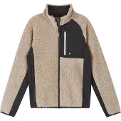 Reima Puhku Fleece Sweater Earthy Beige Earthy Beige 134 cm Ruskea 134 cm Pojat, Tytöt