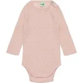 FUB Baby Pointelle Body - Pink - 68