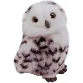 Vivantti Pehmoeläin Lumipöllö/Tunturipöllö 18cm Kääntyvä pää, Pehmolelu