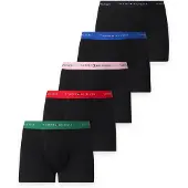 Tommy Hilfiger Underwear Bokserishortsit tummanvihreä / roosa / punainen / musta