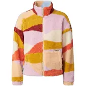Rip Curl Toiminnallinen fleecetakki 'RETRO SWELL' kerma / curry / aprikoosi / roosa
