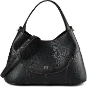 Etienne aigner Hazel Käsilaukku Nahka 30 cm Musta