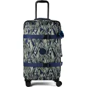 Kipling Basic Prt Spontaneous 4-pyöräinen vetolaukku M 66 cm Harmaa