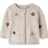 Name it Nbfnanny Ls Knit Card - Beige - 50