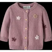 Name it Nbfnanny Ls Knit Card - Purple - 68