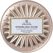 Voluspa Petite Tin Candle Sparkling Rose 127g
