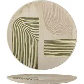 Bloomingville Amica Serving Plate - Multi/patterned - Ø 39 cm