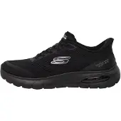 SKECHERS Matalavartiset tennarit 'SKECH-AIR SUMMITS' musta / valkoinen