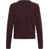 Kaffe Kaniel Crew Neck Pullover - Brown - S