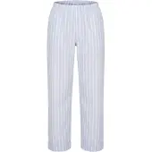 Hunkemoller Pyjamahousut vaaleansininen / valkoinen