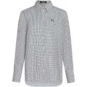 Karl Lagerfeld Pusero marine / valkoinen
