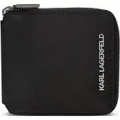 Karl Lagerfeld Kukkaro 'K/NYLON' musta / hopea