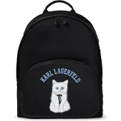 Karl Lagerfeld Reppu 'Ikon Choupette' vaaleansininen / musta / valkoinen