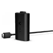 Microsoft Xbox Play and Charge Kit -lataussarja, musta