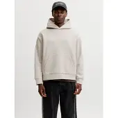Jack & Jones Jjebarron Sweat Hood Noos - Cream - XXL