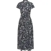 Soaked Slarjana Maxi Dress Ss - Navy - M