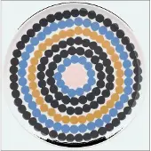 Marimekko Siirtolapuutarha Plate 20Cm - Multi/patterned - 20