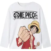 Name it Nkmark Onepiece Ls Nreg Top Box Noos Vde - White - 116