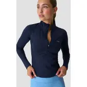 ICANIWILL Define Seamless 1/2 Zip Midnight Blue