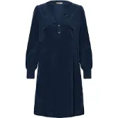 Culture Cuula Rhaena Ls Dress - Navy - M