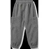 Wheat Fleece Pants Suun - Grey - 110