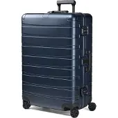 Redolz Pro Alumiini 4-pyöräinen vetolaukku L, alumiini, 77 cm Sininen