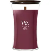 Woodwick Phantom Cherry tuoksukynttilä sisältää puusydämen 609.5 g
