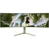 AROZZI Nova 49” Curved, 124,5 cm (49"), 5120 x 1440 pikseliä, Dual QHD, LED, 4 ms, Vihreä (AZ-NO-49TUW165-FST)