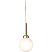 Nuura Design-riippuvalaisin Apiales, himmennettävä, Messinki/kulta, Olohuone/ruokailutila, Lasi, Design