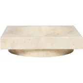 Ferm Living Hew Low Centrepiece - Travertine