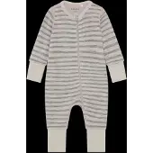 CeLaVi Jumpsuit Ls - Yd Stripe - Beige - 90