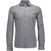 Lindbergh Knitted Dress Shirt L/S - Grey - L