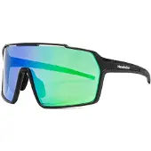 Horsefeathers Neutron Matt Black Bike Aurinkolasit mirror green Koko Uni