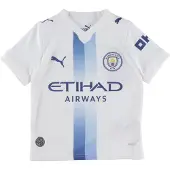 Puma Jalkapallopaita - Manchester City 26/27 3. Setti - Valkoine - - 12 v (152) - Jalkapallopaidat