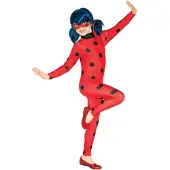 Rubies Miraculous Ladybug Naamiaisasu + Naamio, 3-4 vuotta