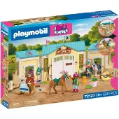 Playmobil Rakastan hevosia - Suuri ratsastustalli