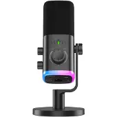 Fifine AmpliGame AM9 USB/XLR Mikrofoni - Musta