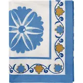 Pick a Poppy Suzani pöytäliina Blue, 350x150 cm